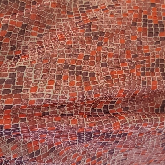 Victoria's Secret Long Sleeve Sheer V-Neck Snake Skin Swimsuit Cover-Up-Size L - Picture 4 of 6